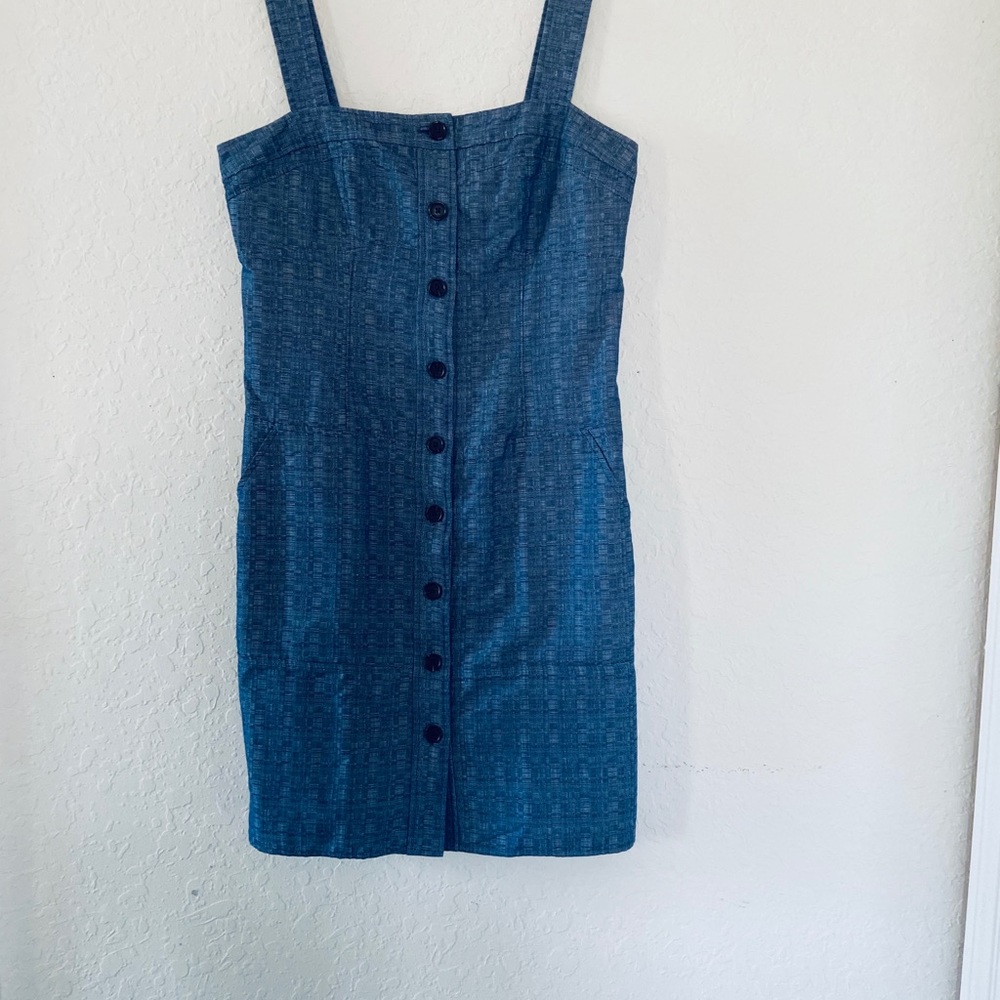 Derek Lam Blue Jumper Dress